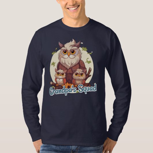 Grandpa's Squad T-shirt (Voorkant)