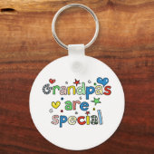 Grandpas zijn speciaal sleutelhanger (Voorkant)