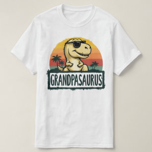 Grandpasaurus Dinosaur Grandpa Saurus Vaderdag T-shirt