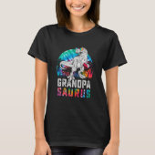 Grandpasaurus Rex Dinosaur Grandpa Saurus Family M T-shirt (Voorkant)