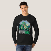 Grandpasaurus Rex Dinosaur Saurus Grandpa Matching T-shirt (Voorkant volledig)