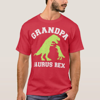 Grandpasaurus rex dinosaur voor opa t-shirt