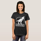 Grandpasaurus T Rex Dinosaur Funny Grandpa Christm T-shirt (Voorkant volledig)