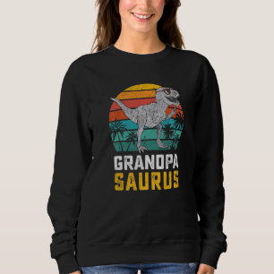 Grandpasaurus T Rex Dinosaur Grandpa Saurus Family Trui