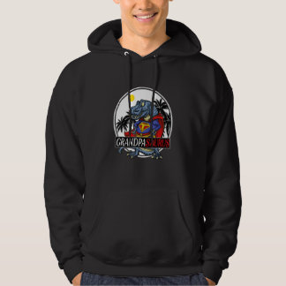 Grandpasaurus T Rex Dinosaur grootpa Saurus Family Hoodie