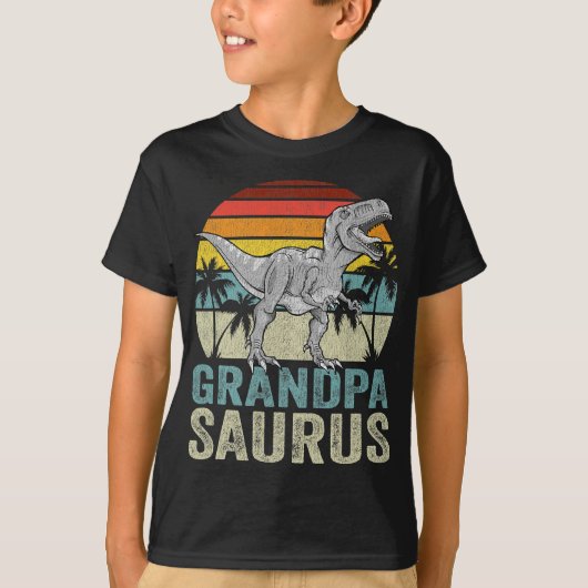 Grandpasaurus T Rex Dinosaur | T-Shirt (Voorkant)