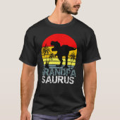 Grandpasaurus T Rex Dinosaur T-shirt (Voorkant)