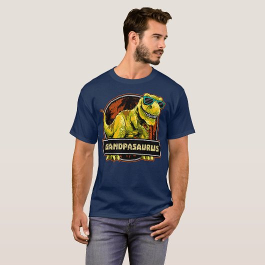 Grandpasaurus T shirt T re Grandpa Saurus (Voorkant volledig)