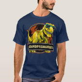 Grandpasaurus T shirt T re Grandpa Saurus (Voorkant)