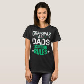 Grandpas's Dads without Rules Vaderdag T-shirt (Voorkant volledig)