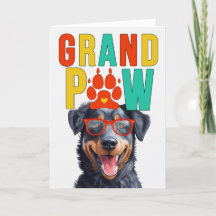 GrandPAW Beauceron GrandDOG Grootouders Dag