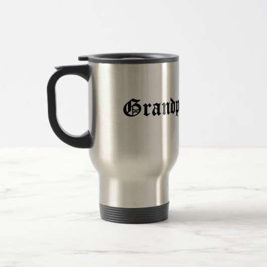 Grandpoppa Life Coffee Tea Travel Mug Reisbeker (Links)