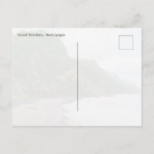 Grand'Rivière Martinique Black Sand Beach Nature Briefkaart (Achterkant)