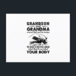 Grandson and grandma bond that cant be broken gift briefkaart<br><div class="desc">Grandson and grandma bond that cant be broken gift</div>