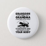 Grandson and grandma bond that cant be broken gift ronde button 5,7 cm<br><div class="desc">Grandson and grandma bond that cant be broken gift</div>