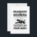 Grandson and grandma bond that cant be broken gift RSVP kaartje<br><div class="desc">Grandson and grandma bond that cant be broken gift</div>