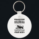 Grandson and grandma bond that cant be broken gift sleutelhanger<br><div class="desc">Grandson and grandma bond that cant be broken gift</div>