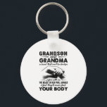 Grandson and grandma bond that cant be broken gift sleutelhanger<br><div class="desc">Grandson and grandma bond that cant be broken gift</div>