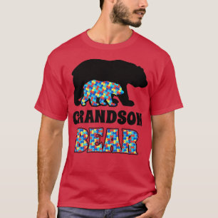 Grandson Beer Autism Awareness Premium T-shirt