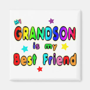 Grandson Best Friend Magneet