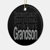 Grandson Extraordinaire Keramisch Ornament (Links)
