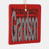 Grandson Extraordinaire Keramisch Ornament (Rechts)