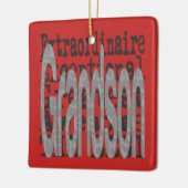 Grandson Extraordinaire Keramisch Ornament (Links)