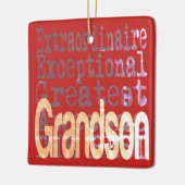 Grandson Extraordinaire Keramisch Ornament (Links)