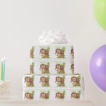 Grandson First Birthday Cute Lion Cadeaupapier<br><div class="desc">Grandson First Birthday Cute Lion Wrapping Paper</div>