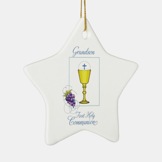 Grandson First Community, Chalice met Host Keramisch Ornament (Rechts)