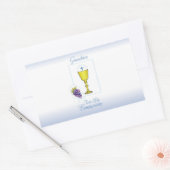 Grandson First Community, Chalice met Host Rechthoekige Sticker (Envelop)