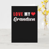 Grandson Gezegde Love Kaart (Gele Bloem)