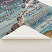 Grandson Gift | Brief aan mijn kleinzoon van opa Sherpa Deken (3/4)