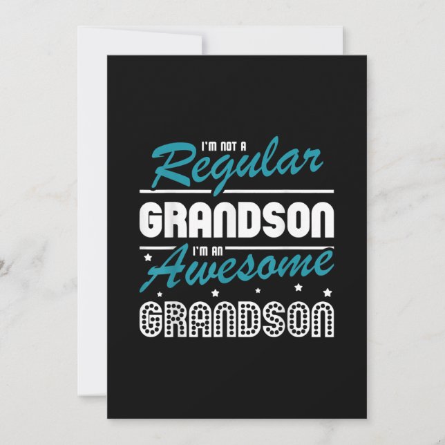 Grandson Gift | Ik ben geen gewone kleinzoon (Voorkant)