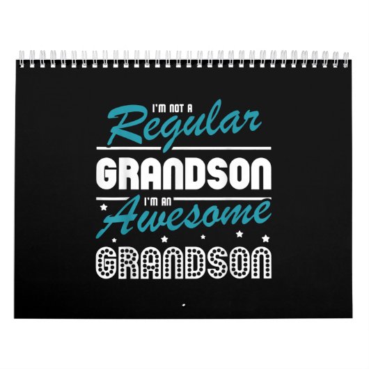 Grandson Gift | Ik ben geen gewone kleinzoon Kalender (Hoes)