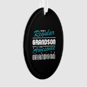 Grandson Gift | Ik ben geen gewone kleinzoon Ornament (voorkant)
