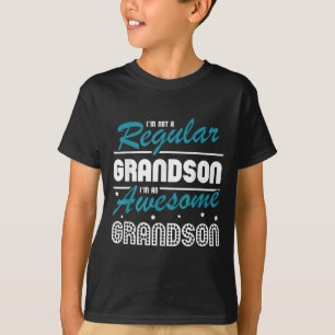 Grandson Gift Ik ben geen gewone kleinzoon T-shirt