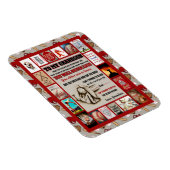 Grandson Gifts | Aan mijn kleinzoon liefde van oma Magneet (Rechterzijde)