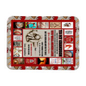 Grandson Gifts | Aan mijn kleinzoon liefde van oma Magneet (Horizontaal)