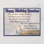 Grandson Happy Birthday Briefkaart<br><div class="desc">Hoewel E-kaarten geweldig zijn in deze wereld van de techniek, is er niets zo persoonlijk als de persoonlijke aanraking! Post-a-card van Ebbymoo is een economische manier om een speciale en persoonlijke boodschap te sturen voor Birthday, Jubileum, Get Well, Friendship en vele andere gelegenheden. Stuur er een naar iemand waar je...</div>