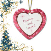 Grandson Heart Keepomwille Keramisch Ornament