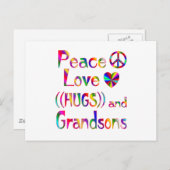 Grandson Hugs Briefkaart (Voorkant / Achterkant)