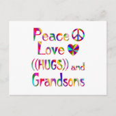 Grandson Hugs Briefkaart (Voorkant)