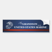 Grandson is a Marine Bumpersticker (Voorkant)