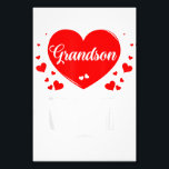 Grandson is mijn Valentijn die op Fam Grandma Gift Foto Afdruk<br><div class="desc">Grandson is mijn Valentijn die op Fam Grandma Gift past</div>