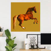 Grandson of the Godolphin Arabian, Whistlejacket Poster (Thuiskantoor)