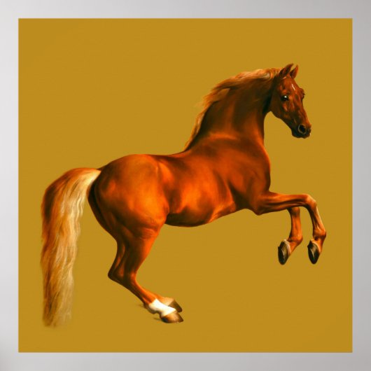 Grandson of the Godolphin Arabian, Whistlejacket Poster (Voorkant)