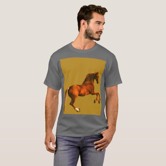Grandson of the Godolphin Arabian, Whistlejacket T-shirt (Voorkant volledig)
