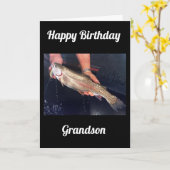 **GRANDSON** OP UW TWEEDE DAG KAART (Gele Bloem)