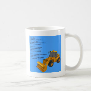 Grandson Poem - digger Koffiemok